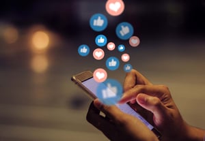 Media Split - Paid social